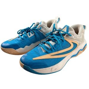 Nike Giannis Immortality 3 Basketball Shoes Blue Tan Sneakers Mens Size 9.5